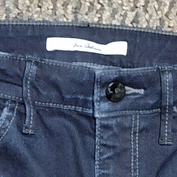 Sam Edelman Dark Wash Stretch Skinny Jeans Size 27 - Picture 3 of 16